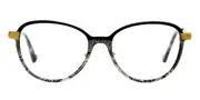 Etnia Barcelona Lhasa.A Asian Fit BKGD Women’s Glasses Black Size 52 - Private Health Rebate - Blue Light Block Available