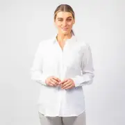 Naturals by O & J Linen Shirt - White