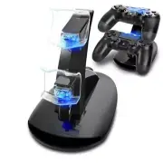 PS4 Controller Charger Dock - Dual USB Charging Stand for Sony Playstation 4