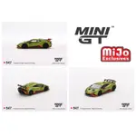 MOHINHXEPS-1 /64 _ MINI GT 547 蘭博基尼 HURACAN STO VERDE CITREA