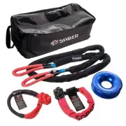 Saber Winch Recovery Kit with a HDX Technora Bound Soft Shackle SBR-WRK1