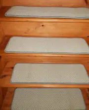 14 STEP 9" x 30" + Landing 30" x 31" Stair Treads WOVEN TUFTED CARPET.