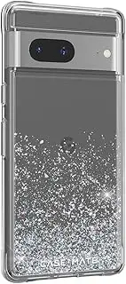 Case-Mate Twinkle Ombre Case Protective Case for Google Pixel 7a Case Glitter [3 m Drop Protection] Made for Google Certified | Pixel 7a Glitter Case | Made from Recycled Material | Transparent