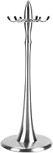 Stainless Steel Cooking Utensils Rack, Rotating Spoon and Cookware Organizer Space Saving Countertop Rack for Kitchens