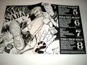 POSTER super sabado EASTBAY PUNK THRASH municipal waste GILMAN burnt ramen NK6 8