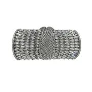 Nevenka Sparkling Women Crystal Clutch Evening Bags Wedding Party Cocktail Handbag-8