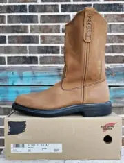 NOS Red Wing Boots Pecos 1105 Size 10 AA (A2) Supersole 11 Inch Soft Toe Boot