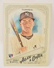 Gleyber Torres Topps 2018 Allen Ginter Baseball RC Rookie Card 240