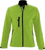 [SOL'S] SOLS Womens/Ladies Roxy Soft Shell Jacket (Breathable, Windproof And Water Resistant) (UK Size: L) (Absinth Green)