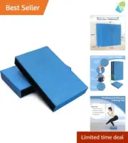 Ultra-Dense 2-in-1 Foam Balance Mat: Lightweight Support for All Fitness Levels