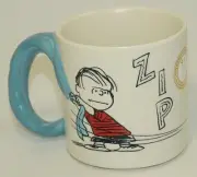 Hallmark ~ Peanuts - Linus & Snoopy Dimensional Blue Blanket Handle Mug *NEW!
