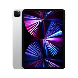 Apple iPad Pro 12.9吋 128GB 5G行動網路版 2021(含鋼化玻璃貼+可立式三折皮套+60w快速充電線)