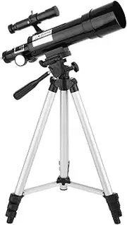 50mm Astronomical Telescopes for Kids Beginners, Compact Astronomy Refractor Monoscope with Lightweight Tripod 2 Eyepieces Adult C