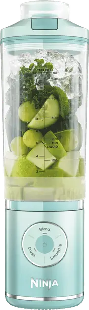 Ninja Blast Max Cordless Portable Blender Sea Glass