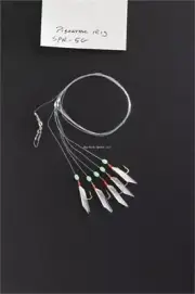 Mustad SPR-5G-8-1 Piscator Bait Rig White 1Pk