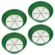 4pc CLASSIFIER SIFTING PANS 4 YOUR GOLD PANNING 1/12",1/20",1/30",1/50"