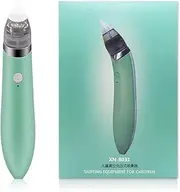 Baby Nasal Aspirator, Electric Anti-backflow Nose Vacuum Cleaner, USB Charging with 2 Sizes of Nose Tips Adjustable 5 Suction Levels, Safe and Hygienic for Newborns, Toddlers