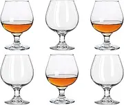 Srgeilzati Snifters 8.8oz Shot Glasses Set of 6 Cute Brandy Cognac Glasses 266ml (266ml | 8.8 floz)