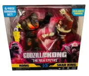 2-Pack Godzilla x Kong The New Empire KONG vs SKAR KING Exclusive Figures