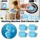 24X Effervescent Washing Machine Cleaner Tablets Disinfectant Stain Remover Kit