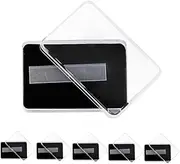 SOESFOUFU Press-on Nail Storage Box Nail Package Box Acrylic Organizer with Adhesive Tape for Professional Display