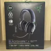 RAZER BLACKSHARK V2 +USB SOUND CARD, MULTI-PLATFORM WIRED HEADSET FOR ESPORTS