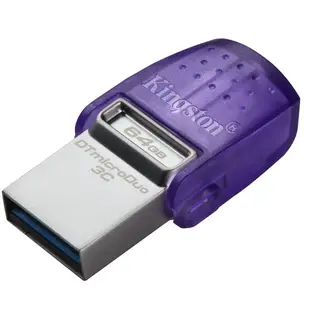 金士頓 Kingston DTDUO3CG3 64G DataTraveler MicroDuo 3C USB3.0 OTG 迷你兩用隨身碟 DTDUO3CG3/64GB