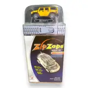 2004 Hummer H2 Yellow ZipZaps 600-7045 Micro RC Wireless Remote Controlled Car
