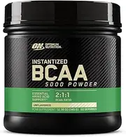Optimum Nutrition Instantized BCAA 5000mg Powder, Unflavored, 345g