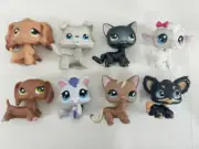 8pcs/lot LPS Toys Littlest Pet Shop Cat Dog Sheep Animal Figures 033