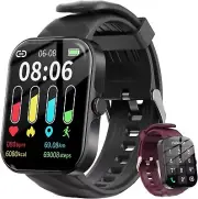 Smart Watch for Men Women (Answer/Make Call), 1.91" HD Screen Fitness Tracker