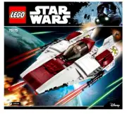 ⭐INSTRUCTIONS ONLY⭐ for LEGO Star Wars A-WING STARFIGHTER 75175 MANUAL ONLY NEW