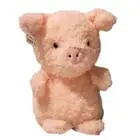 Jelly Cat Curly Twirly Pig Piglet Pink Plush Stuffed Animal Toy 7in, RARE