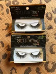 2 ARDELL Fright Night 3D FANTASY Lightweight Faux Mink Lashes Adhesive HALLOWEEN