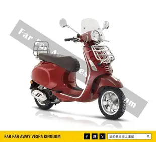 遠的要命偉士王國 Vespa PIAGGIO 春天/衝刺 原廠 尾箱 旅行箱 安全帽箱 暗紅