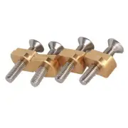 Watersport Surfboard Hydrofoil Mounting Kit 4 Stainless Steel Nuts and Bolts
