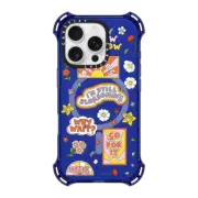 iPhone 16 Pro Bounce Case MagSafe Compatible I'm Still Blossoming Clear by Martina Martian
