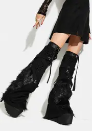 [Punk Rave] Punk Handsome Leg Warmers