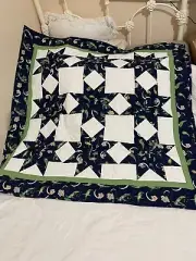 Handmade patchwork quilt