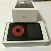Apple iPod Classic 7th Generation Black Red 256GB SSD + 2000mAh Enhanced Battery
