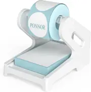 Label Holder, Thermal Shipping Label Holder for Rolls and Fan-Fold Labels, Deskt