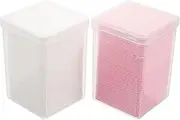 Baluue 2 Boxes Eyelash Wipes No Lint Nail Wipes Eyelash Glue Bottle Cleaning Wipes Gel Polish Remover Lash Tools for Eyelash Extensions Lint Nail Wipes for Gel Nails Nail Gel Plastic