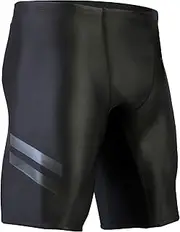 [Onvous] Men's Raven Swim Jammer | Racing & Training Black Swimsuit | Fast, Flexible, Comfortable | Sizes: 32-38
