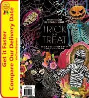 The Harmony of Colour Series Book 107 Trick or Treat Adult Colouring Book