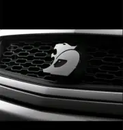Genuine Holden HSV Grille Badge - Chrome - Helmet Lion Helmet for WM Grange