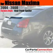 Painted Trunk Spoiler For 04-08 Nissan Maxima Lip QX3 SATIN WHITE PEARL