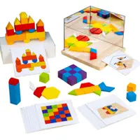 在飛比找PChome24h購物優惠-Jigasw 兒童數理幾何構建積木影像邏輯思維訓練玩具