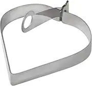 Stainless Steel Egg Ring Kit- Heavy Duty Nonstick Frying Mold, Non-Stick Fried Egg Ring Griddle Pan | Commercial Breakfast Shaper for Eggs Pancakes English Muffins Griddle BBQ Grill