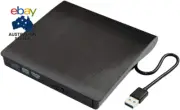 USB 3.0/Type-C Slim External DVD RW CD Writer Drive Burner Reader Player Optical