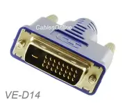 Graphics Card Display Emulator DVI-D Monitor Dummy Plug Adapter, 2560x1600